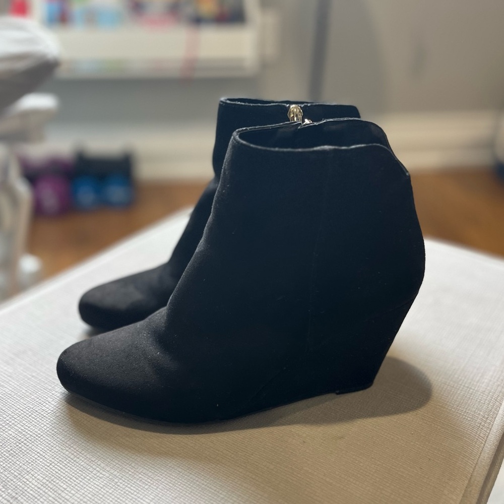 Jessica Simpson Wedge Ankle Boot Bootie